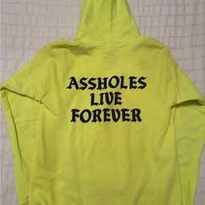 Assholes live forever reflective hoodie